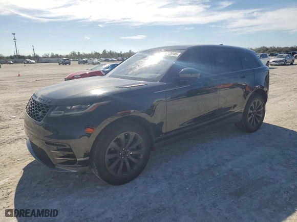 2018 Land Rover Range Rover Velar R-Dynamic SE with VIN SALYL2RN5JA731225, listed as a Copart auction lot 42420105 with 100,428 mi miles and Salvage Title. Bid and sale history available at carsss.com. Image 1.