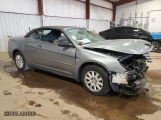 2008 Chrysler Sebring LX with VIN 1C3LC45K88N270750, listed as a Copart auction lot 52809525 with 0 mi miles and Salvage Title. Bid and sale history available at carsss.com. Image 4.