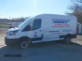 2019 Ford Transit with VIN 1FTYR2CM3KKB23320, listed as a IAAI auction lot 41824025 with 29,221 mi miles. Bid and sale history available at carsss.com. Image 20.
