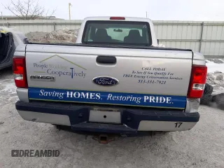 2009 Ford Ranger XL with VIN 1FTYR15E99PA45249, listed as a Copart auction lot 41811755 with 112,989 mi miles and Salvage Title. Bid and sale history available at carsss.com. Image 6.