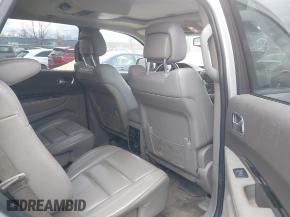 2012 Dodge Durango Crew with VIN 1C4SDJDT7CC309362, listed as a IAAI auction lot 41995500 with 227,049 mi miles and . Bid and sale history available at carsss.com. Image 8.