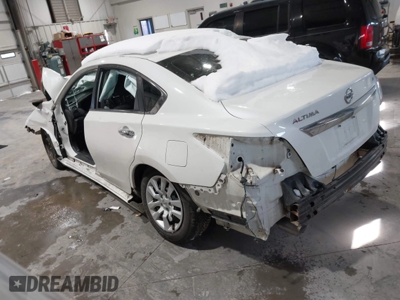 2015 Nissan Altima 2.5 S with VIN 1N4AL3AP6FN378690, listed as a IAAI auction lot 41612014 with 124,680 mi miles. Bid and sale history available at carsss.com. Image 3.