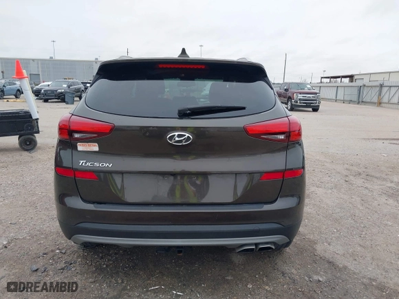 2020 Hyundai Tucson Sport with VIN KM8J33AL3LU156192, listed as a IAAI auction lot 41288165 with 53,210 mi miles. Bid and sale history available at carsss.com. Image 15.