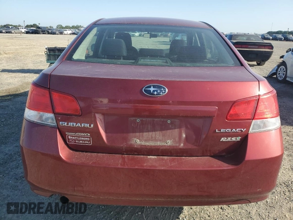 2013 Subaru Legacy Premium with VIN 4S3BMBC64D3042619, listed as a Copart auction lot 55450625 with 163,588 mi miles and Clean Title. Bid and sale history available at DreamBid. Image 6.