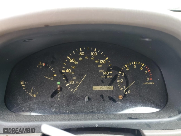 1999 Lexus RX 300 Luxury SUV with VIN JT6HF10U3X0050743, listed as a Copart auction lot 75109454 with 192,886 mi miles and Salvage Title. Bid and sale history available at carsss.com. Image 9.