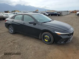 2024 Hyundai Elantra SEL with VIN KMHLM4DG0RU704524, listed as a Copart auction lot 53570285 with 14,045 mi miles and Salvage Title. Bid and sale history available at carsss.com. Image 4.