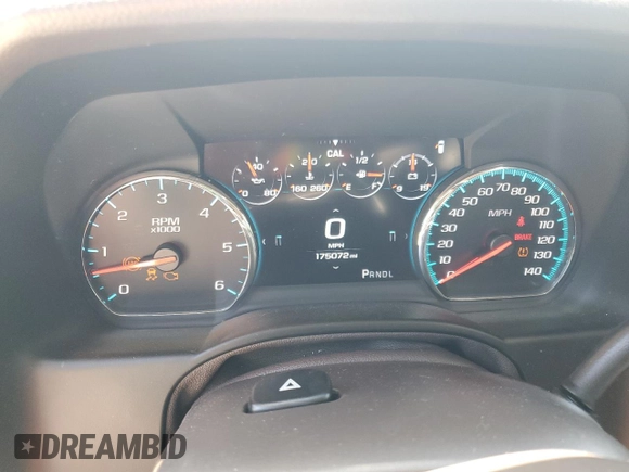2017 Chevrolet Tahoe LT with VIN 1GNSCBKC2HR312256, listed as a Copart auction lot 55736935 with 175,072 mi miles and Salvage title. Bid and sale history available at DreamBid. Image 9.