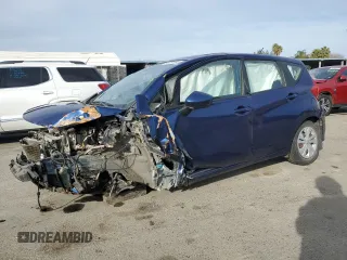 2019 Nissan Note SV with VIN 3N1CE2CPXKL363403, listed as a Copart auction lot 43284695 with 84,130 mi miles and Salvage Title. Bid and sale history available at DreamBid. Image 1.