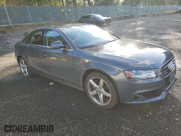 2009 Audi A4 3.2L Prestige with VIN WAUMK78K19A120162, listed as a Copart auction lot 81000214 with 119,251 mi miles and Salvage Title. Bid and sale history available at carsss.com. Image 4.
