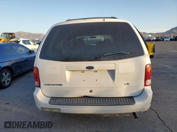 2002 Ford Windstar LX with VIN 2FMZA51492BB27040, listed as a Copart auction lot 49712345 with 86,157 mi miles and Salvage Title. Bid and sale history available at carsss.com. Image 6.