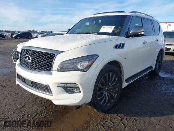 2017 Infiniti QX80 with VIN JN8AZ2NE2H9159379, listed as a IAAI auction lot 41213462 with 149,821 mi miles and . Bid and sale history available at DreamBid. Image 17.