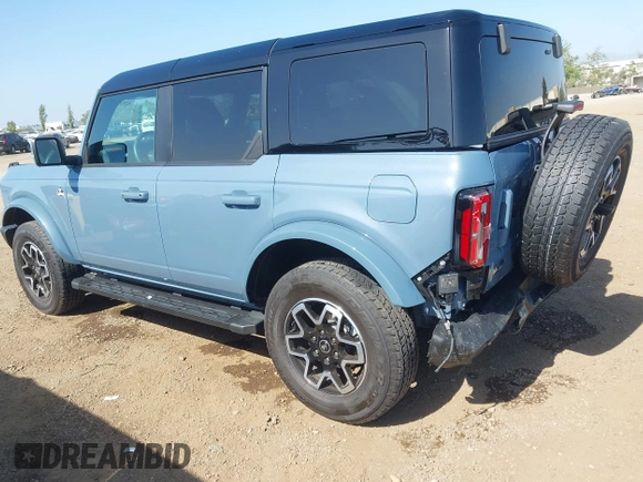 2024 Ford Bronco Outer Banks with VIN 1FMDE8BH4RLA95142, listed as a IAAI auction lot 42531864 with 11,442 mi miles and . Bid and sale history available at DreamBid. Image 3.