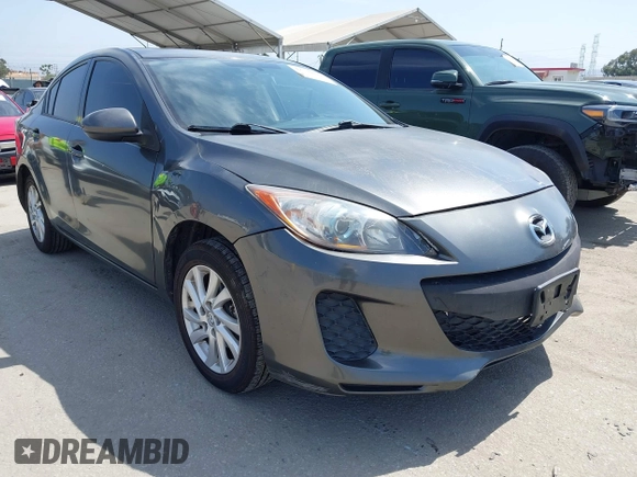 2012 Mazda 3 i Grand Touring with VIN JM1BL1W83C1643542, listed as a IAAI auction lot 42570322 with 204,004 mi miles and . Bid and sale history available at DreamBid. Image 1.