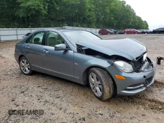 2012 Mercedes-Benz C 250 Sport z VIN WDDGF4HB7CA598084, wystawiony jako Copart lot #57668635 z przebiegiem Nie podano mil oraz Szkoda całkowita • Salvage title. Historia ofert i sprzedaży dostępna na DreamBid. Obrazek 4.
