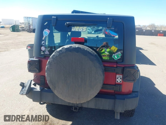 2013 Jeep Wrangler Sport with VIN 1C4AJWAG3DL608342, listed as a IAAI auction lot 41858662 with 118,504 mi miles and . Bid and sale history available at DreamBid. Image 16.