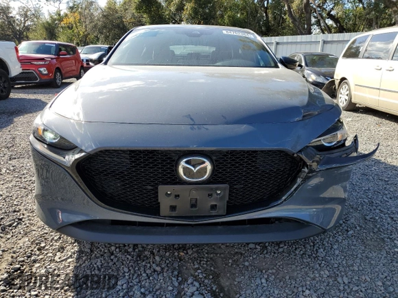2023 Mazda 3 S Carbon Edition with VIN JM1BPBLM6P1608818, listed as a Copart auction lot 84762364 with 15,411 mi miles and Non repairable. Bid and sale history available at DreamBid. Image 5.