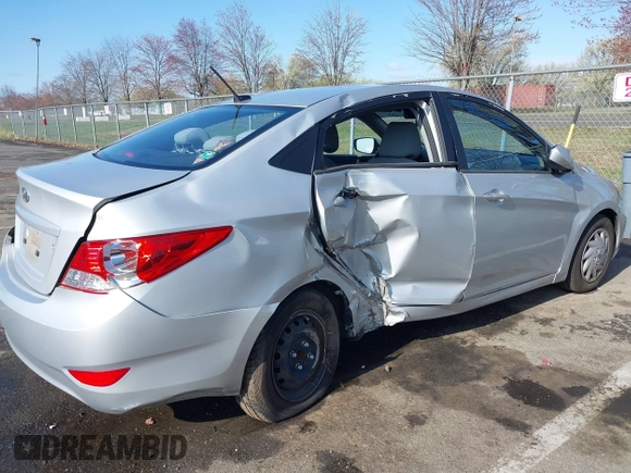 2013 Hyundai Accent GLS with VIN KMHCT4AE4DU477465, listed as a IAAI auction lot 41930256 with 48,877 mi miles and . Bid and sale history available at carsss.com. Image 6.