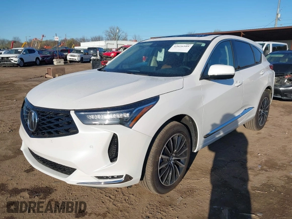 2025 Acura RDX Advance with VIN 5J8TC2H70SL008488, listed as a IAAI auction lot 42026105 with 9,770 mi miles and . Bid and sale history available at DreamBid. Image 17.
