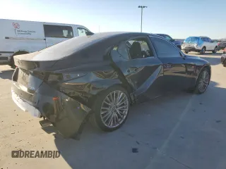 2024 Lexus IS 300 with VIN JTHDA1D2XR5128907, listed as a Copart auction lot 89364525 with 10,573 mi miles and Salvage title. Bid and sale history available at DreamBid. Image 3.