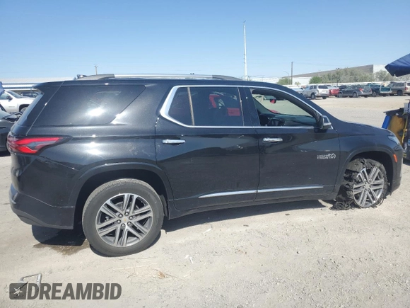 2023 Chevrolet Traverse High Country with VIN 1GNEVNKW3PJ180589, listed as a Copart auction lot 58045285 with 38,121 mi miles and Salvage title. Bid and sale history available at DreamBid. Image 3.