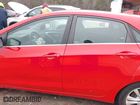 2013 Hyundai Elantra GT with VIN KMHD35LE7DU094238, listed as a IAAI auction lot 41386761 with 158,531 mi miles. Bid and sale history available at carsss.com. Image 14.
