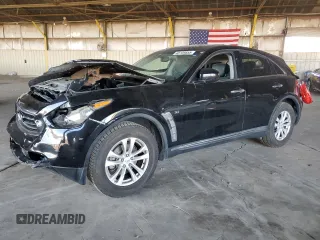 2016 Infiniti QX70 with VIN JN8CS1MU4GM670250, listed as a Copart auction lot 45149855 with 70,943 mi miles and Clean Title. Bid and sale history available at DreamBid. Image 1.