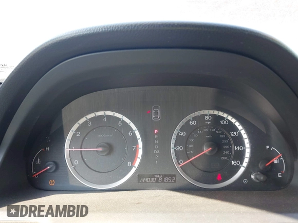 2011 Honda Accord EX-L with VIN 1HGCP3F84BA001559, listed as a IAAI auction lot 42369341 with 144,030 mi miles and . Bid and sale history available at DreamBid. Image 7.