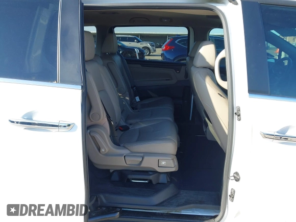 2023 Honda Odyssey EX-L with VIN 5FNRL6H66PB029475, listed as a IAAI auction lot 41128411 with 49,662 mi miles. Bid and sale history available at carsss.com. Image 8.