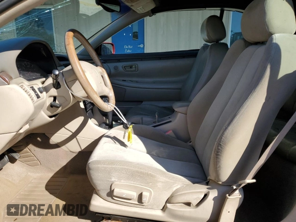 2001 Toyota Solara SE with VIN 2T1FF22P81C444362, listed as a Copart auction lot 82091604 with 205,145 mi miles and Non Repairable. Bid and sale history available at DreamBid. Image 7.