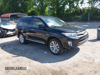 2012 Toyota Highlander Limited with VIN JTEDC3EHXC2009446, listed as a IAAI auction lot 42413520 with 100,293 mi miles and . Bid and sale history available at DreamBid. Image 1.