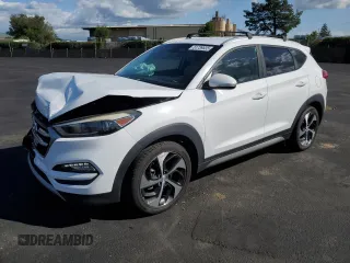 2017 Hyundai Tucson Sport with VIN KM8J3CA22HU293817, listed as a Copart auction lot 51739635 with 109,485 mi miles and Salvage Title. Bid and sale history available at DreamBid. Image 1.