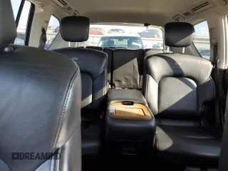 2012 Infiniti QX56 7-passenger with VIN JN8AZ2NE4C9020833, listed as a Copart auction lot 80353974 with 201,872 mi miles and Salvage Title. Bid and sale history available at carsss.com. Image 10.