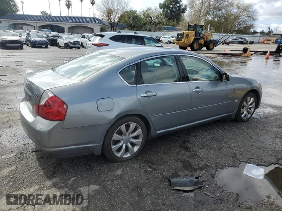 2007 Infiniti M Sport with VIN JNKAY01E77M305410, listed as a Copart auction lot 43996425 with Not provided miles and Salvage title. Bid and sale history available at DreamBid. Image 3.