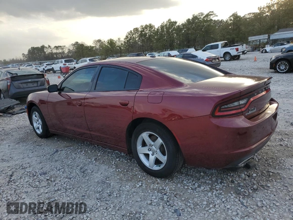 2018 Dodge Charger SXT with VIN 2C3CDXBG1JH239112, listed as a Copart auction lot 48007405 with 96,755 mi miles and Salvage Title. Bid and sale history available at DreamBid. Image 2.