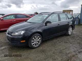 2013 Volkswagen Jetta SportWagen S with VIN 3VWPP7AJ9DM679955, listed as a Copart auction lot 51109875 with 121,354 mi miles and Salvage Title. Bid and sale history available at carsss.com. Image 1.