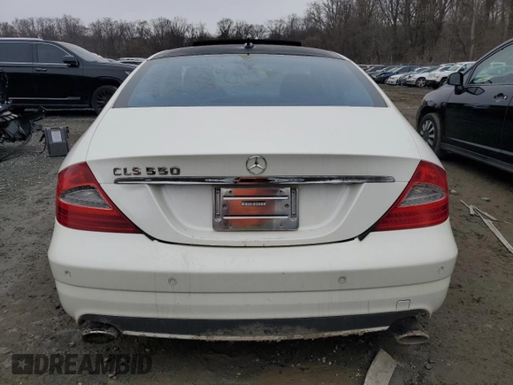 2009 Mercedes-Benz CLS-Class 5.5L with VIN WDDDJ72X49A147565, listed as a Copart auction lot 44361605 with 0 mi miles and Salvage Title. Bid and sale history available at carsss.com. Image 6.