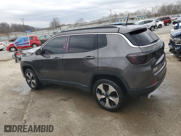 2017 Jeep Compass Latitude with VIN 3C4NJDBB2HT656451, listed as a Copart auction lot 49722475 with 143,765 mi miles and Non Repairable. Bid and sale history available at carsss.com. Image 2.