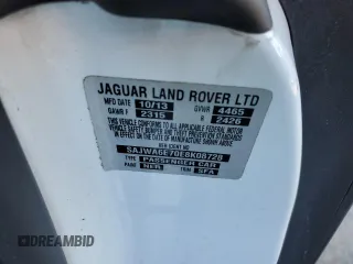 2014 Jaguar F-Type V6 with VIN SAJWA6E70E8K08728, listed as a Copart auction lot 80896044 with Not Provided miles and Salvage Title. Bid and sale history available at DreamBid. Image 12.