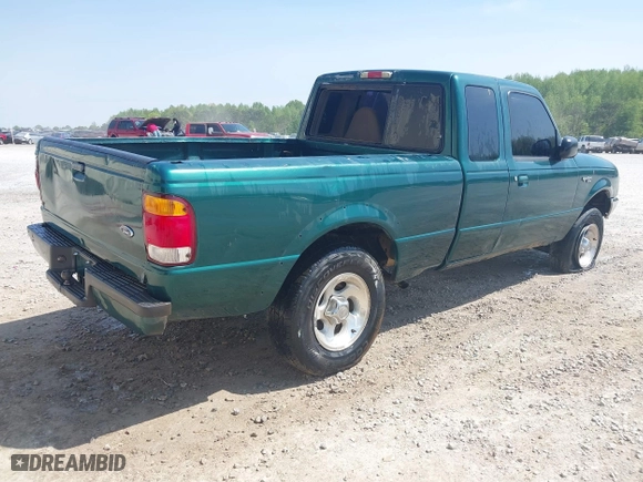 1999 Ford Ranger XLT with VIN 1FTZR15X7XPA71738, listed as a IAAI auction lot 42071163 with 225,035 mi miles. Bid and sale history available at carsss.com. Image 4.