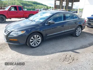 2012 Volkswagen CC Sport with VIN WVWMP7AN5CE502591, listed as a IAAI auction lot 42233995 with 73,756 mi miles and . Bid and sale history available at DreamBid. Image 2.