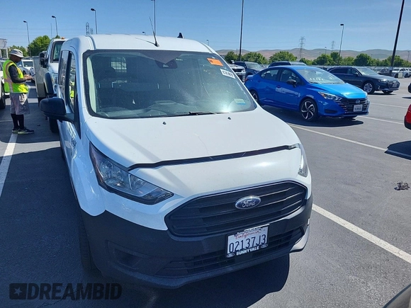 2021 Ford Transit Connect XL z VIN NM0LS7E27M1501961, wystawiony jako IAAI lot #42175472 z przebiegiem 107 373 mil mil oraz . Historia ofert i sprzedaży dostępna na DreamBid. Obrazek 1.