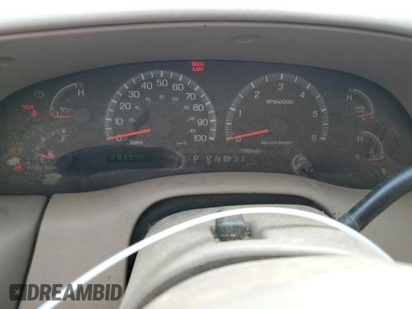 2002 Ford Expedition Eddie Bauer with VIN 1FMRU17L72LA11527, listed as a Copart auction lot 49456755 with 293,940 mi miles and Salvage title. Bid and sale history available at DreamBid. Image 9.