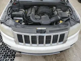 2011 Jeep Grand Cherokee Overland with VIN 1J4RS6GG7BC684628, listed as a Copart auction lot 44853645 with 187,519 mi miles and Clean Title. Bid and sale history available at DreamBid. Image 12.