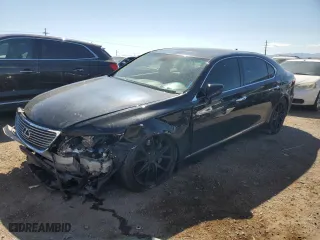2008 Lexus LS 460 LWB with VIN JTHGL46F785025354, listed as a Copart auction lot 72372784 with 166,549 mi miles and Salvage Title. Bid and sale history available at carsss.com. Image 1.
