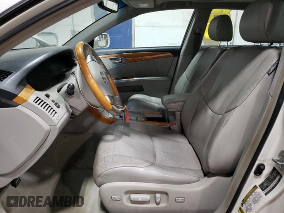 2006 Toyota Avalon XL z VIN 4T1BK36B86U150304, wystawiony jako Copart lot #57402735 z przebiegiem 244 634 mil mil oraz Czysty tytuł • Clean title. Historia ofert i sprzedaży dostępna na DreamBid. Obrazek 7.