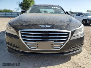 2015 Hyundai Genesis 3.8L with VIN KMHGN4JE9FU040978, listed as a Copart auction lot 52255145 with 158,043 mi miles and Salvage Title. Bid and sale history available at carsss.com. Image 5.