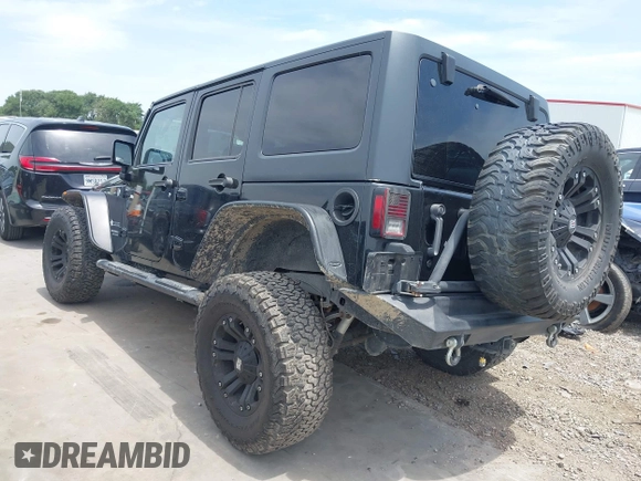 2012 Jeep Wrangler Unlimited Sport with VIN 1C4BJWDG3CL200826, listed as a IAAI auction lot 42261113 with 135,554 mi miles and . Bid and sale history available at DreamBid. Image 3.