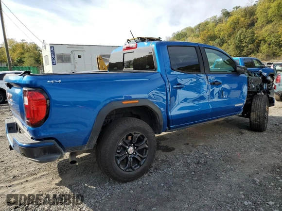 2024 GMC Canyon 4WD Elevation with VIN 1GTP6BEK7R1124406, listed as a Copart auction lot 52091565 with 9,072 mi miles and Salvage Title. Bid and sale history available at carsss.com. Image 3.