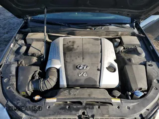 2009 Hyundai Genesis with VIN KMHGC46E09U054187, listed as a Copart auction lot 71584024 with 325,244 mi miles and Salvage Title. Bid and sale history available at carsss.com. Image 11.