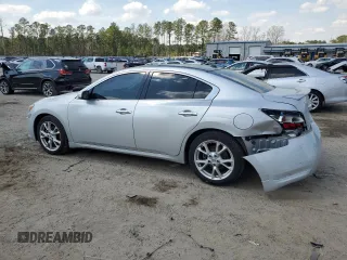 2013 Nissan Maxima SV with VIN 1N4AA5AP8DC846946, listed as a Copart auction lot 48225725 with 121,441 mi miles and Clean Title. Bid and sale history available at DreamBid. Image 2.
